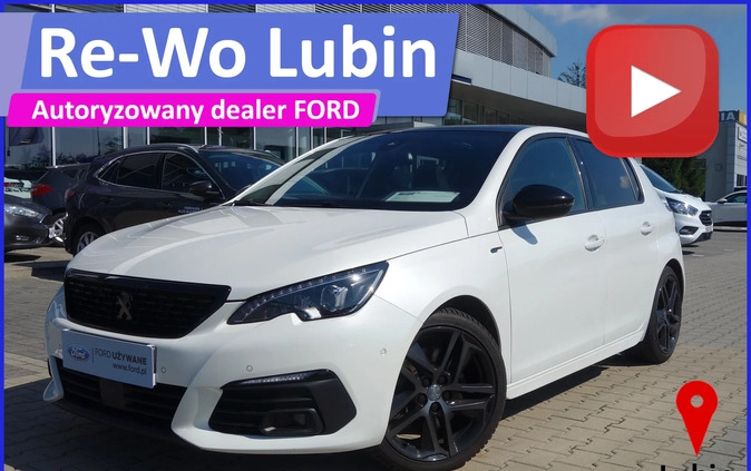 samochody osobowe Peugeot 308 cena 79000 przebieg: 89388, rok produkcji 2019 z Szprotawa